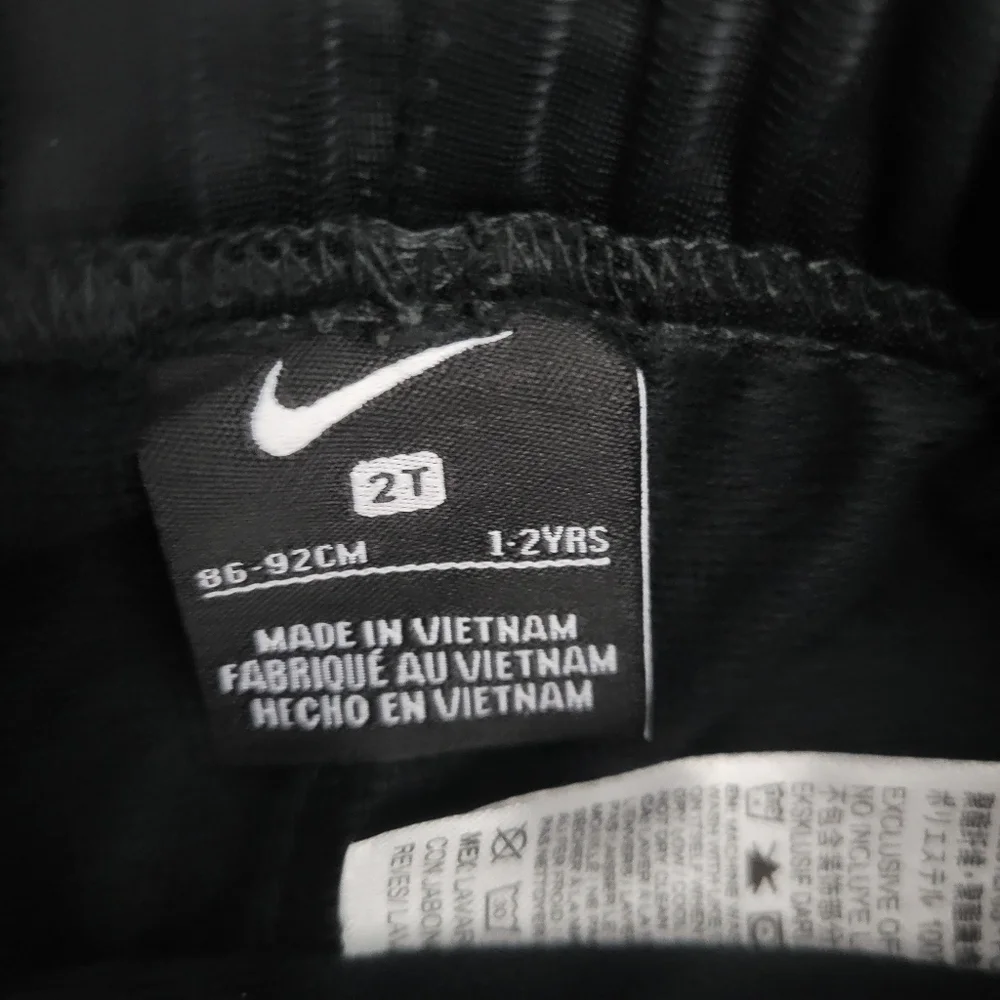 Nike Kids Size 2T Black Joggers